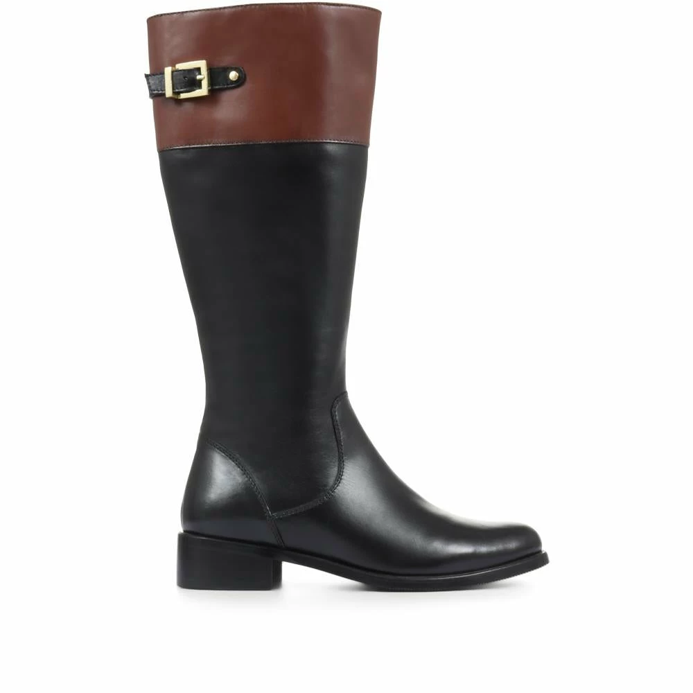 Pavers Leather Knee High Boots - SAK32001 / 319 236 3 Pavers Leather Knee High Boots - SAK32001 / 319 236