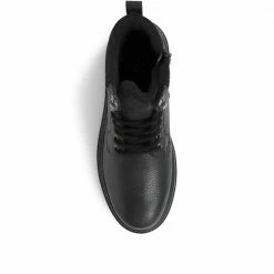 Pavers Casual Wide Fit Leather Lace-Up Boots - JFOOT32001 / 318 961