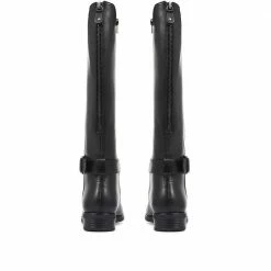 Pavers Leather Knee High Boots With Extra Wide Calf - RNB32017 / 319 209