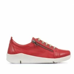 Pavers Leather Lace-Up Trainer - META32004 / 319 396 Sneakers