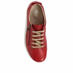 Pavers Leather Lace-Up Trainer - META32004 / 319 396 Sneakers