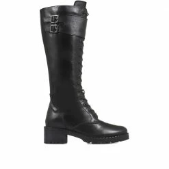 Pavers Leather Knee High Boots - SAK32007 / 319 251