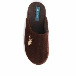 Pavers Wide Fit Mule Slippers - KOY32029 / 319 566