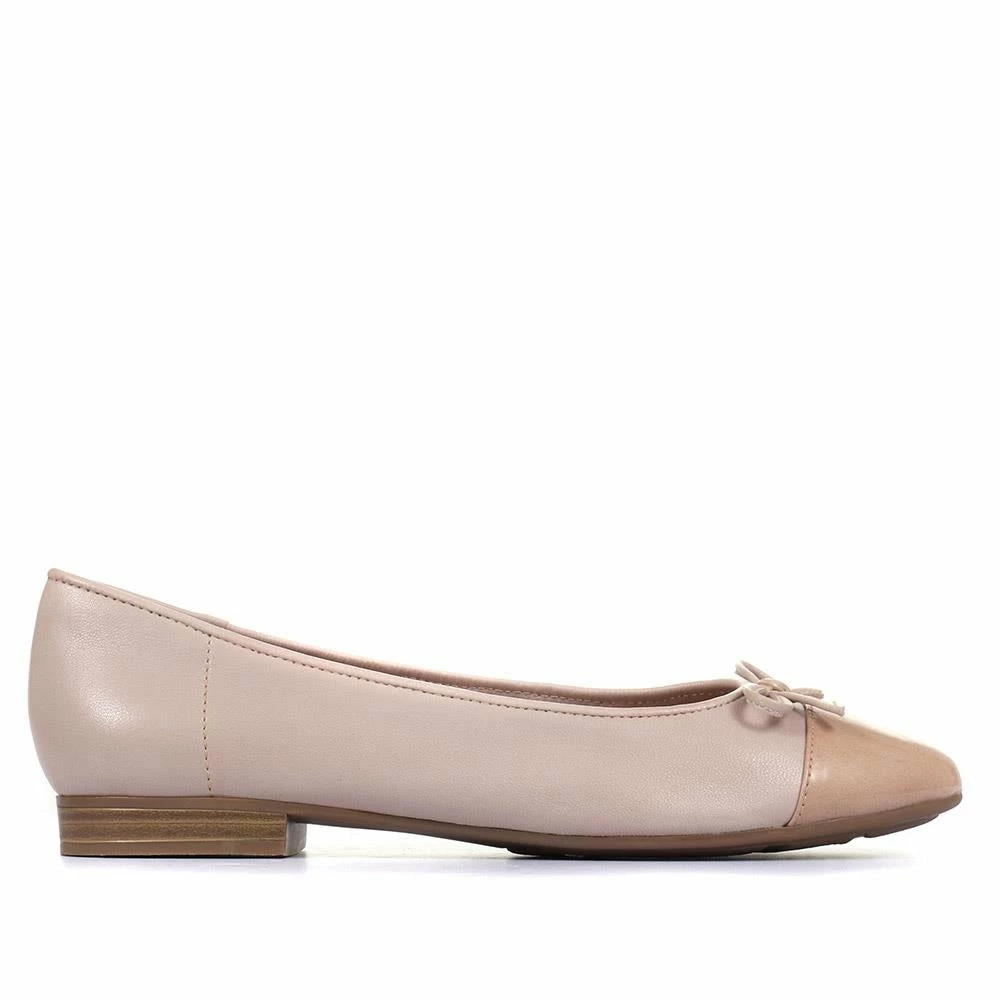 Pavers Shoes Ladies White And Silver Ballerina Pumps - JANSP33001 / 319 450 / 319 450 7 Pavers Shoes Ladies White And Silver Ballerina Pumps - JANSP33001 / 319 450 / 319 450