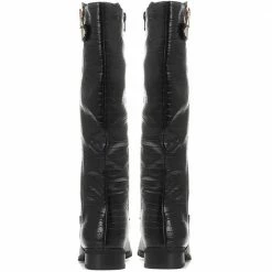 Bellissimo Croc Effect Knee High Boots - BELWBINS30038 / 316 542