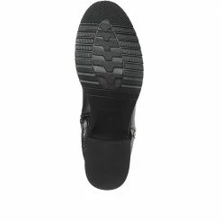 Bellissimo Croc Effect Knee High Boots - BELWBINS30038 / 316 542