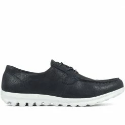 Pavers Wide Fit Lightweight Lace-up Sport Boat Shoe - BRK31045 / 317 465 Shoes