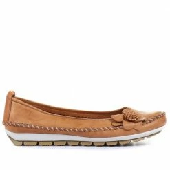 Pavers Wide Fit Casual Leather Pumps - SIMIN31001 / 317 817 Shoes