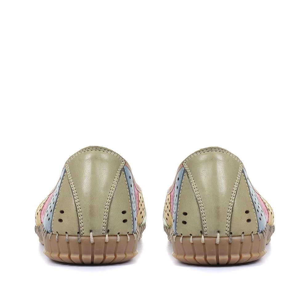 Bellissimo Flat Leather Ballerina Shoes - BELMETIN31009 / 317 955 9 Bellissimo Flat Leather Ballerina Shoes - BELMETIN31009 / 317 955