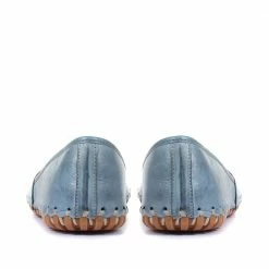 Pavers Ladies Flat Leather Slip On Shoes - KARY2308 / 308 113 / 308 113