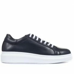 Bellissimo Sneakers Leather Lace-Up Sneaker / 320 113