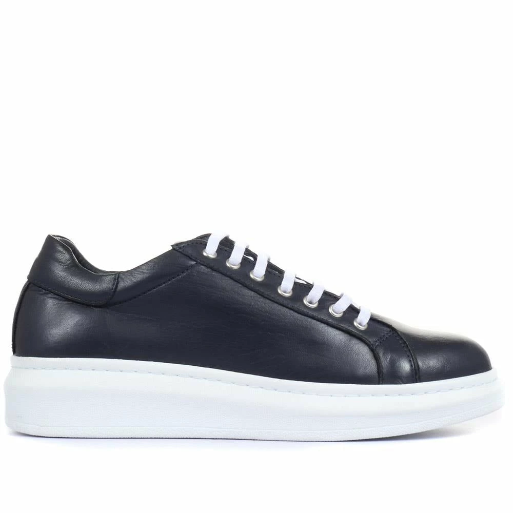 Bellissimo Sneakers Leather Lace-Up Sneaker / 320 113 2 Bellissimo Sneakers Leather Lace-Up Sneaker / 320 113
