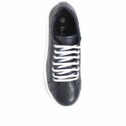 Bellissimo Leather Lace-Up Trainer - BELKAP33001 / 320 113 Sneakers