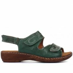 Pavers Dual Fitting Leather Sandals - LUCK33021 / 320 057