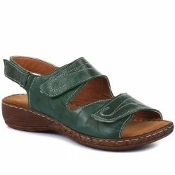 Pavers Dual Fitting Leather Sandals - LUCK33021 / 320 057