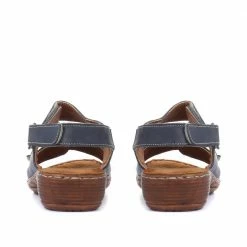 Pavers Dual Fitting Leather Sandals - LUCK33021 / 320 057