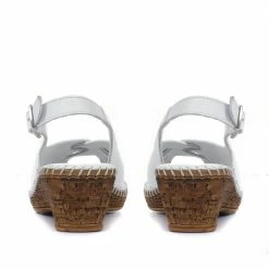 Pavers Leather Slingback Wedge Shoe - OZAR33001 / 319 904 33 Pavers Leather Slingback Wedge Shoe - OZAR33001 / 319 904