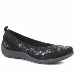 Pavers Leather Slip-On Pumps - BRK33027 / 319 648 Shoes