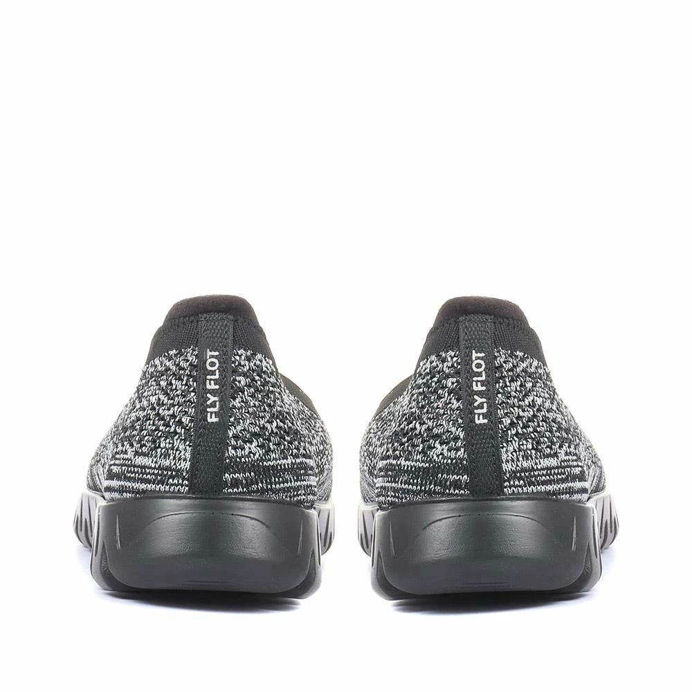 Fly Flot Wide Fit Slip-On Sneakers / 319 559 21 Fly Flot Wide Fit Slip-On Sneakers / 319 559