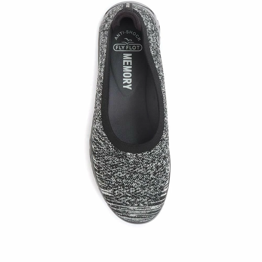 Fly Flot Wide Fit Slip-On Sneakers / 319 559 5 Fly Flot Wide Fit Slip-On Sneakers / 319 559