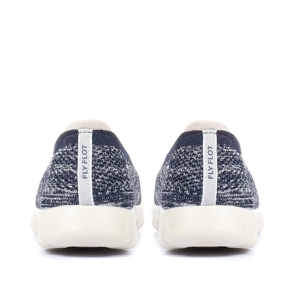 Fly Flot Wide Fit Slip-On Sneakers / 319 559 8 Fly Flot Wide Fit Slip-On Sneakers / 319 559