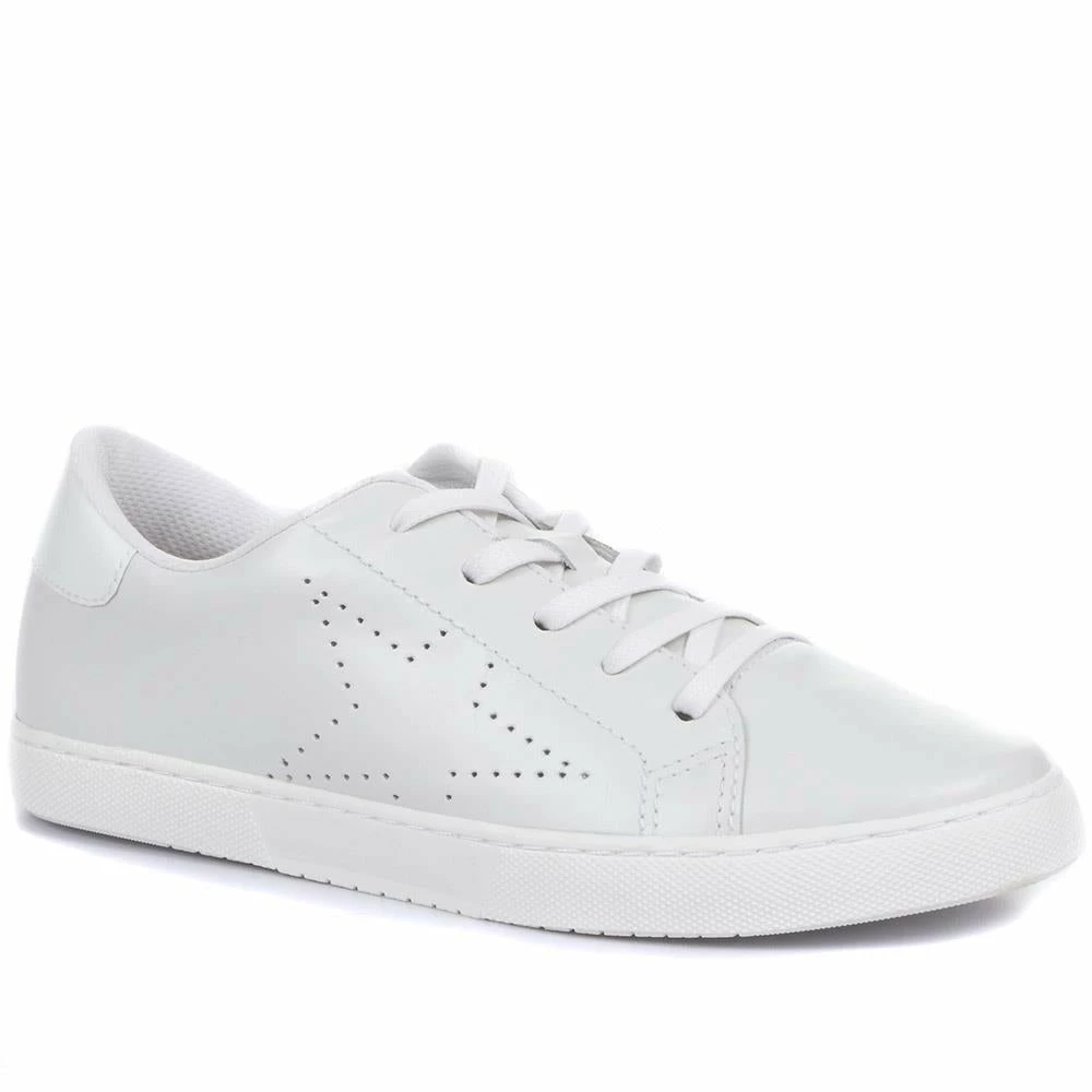 Bellissimo Leather Lace-Up Ladies Sneakers / 319 569 2 Bellissimo Leather Lace-Up Ladies Sneakers / 319 569