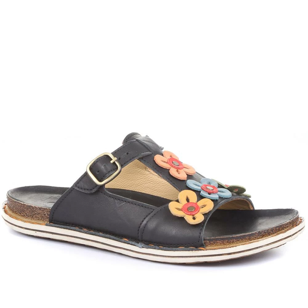 Pavers Leather Mule Sandals - CAY33021 / 320 021 2 Pavers Leather Mule Sandals - CAY33021 / 320 021