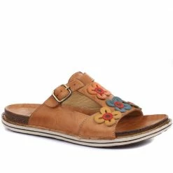 Pavers Leather Mule Sandals - CAY33021 / 320 021 23 Pavers Leather Mule Sandals - CAY33021 / 320 021