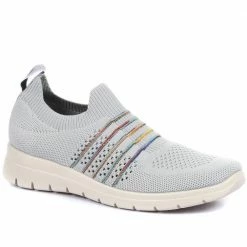 Fly Flot Wide Fit Lightweight Slip On Sneakers / 319 578