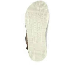 Pavers Ladies Fully Adjustable Khaki Leather Sandals - GENC33005 / 319 790 / 319 790 35 Pavers Ladies Fully Adjustable Khaki Leather Sandals - GENC33005 / 319 790 / 319 790