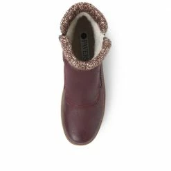 Pavers Wide Fit Wedge Ankle Boots - WBINS32053 / 319 242