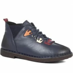 Pavers Leather Lace-Up Ankle Boots - CABUL32001 / 319 625