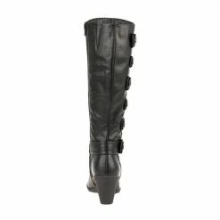 Pavers Knee High Boot With Button Detail - WBINS2226 / 306 616