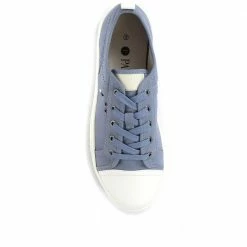 Pavers Wide Fit Lace-Up Eco-Friendly Trainers - JANSP33025 / 319 430