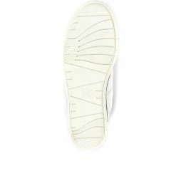 Pavers Ladies Lace-Up Eco-Friendly White Sneakers - JANSP33025 / 319 430 / 319 430 Wide Fit