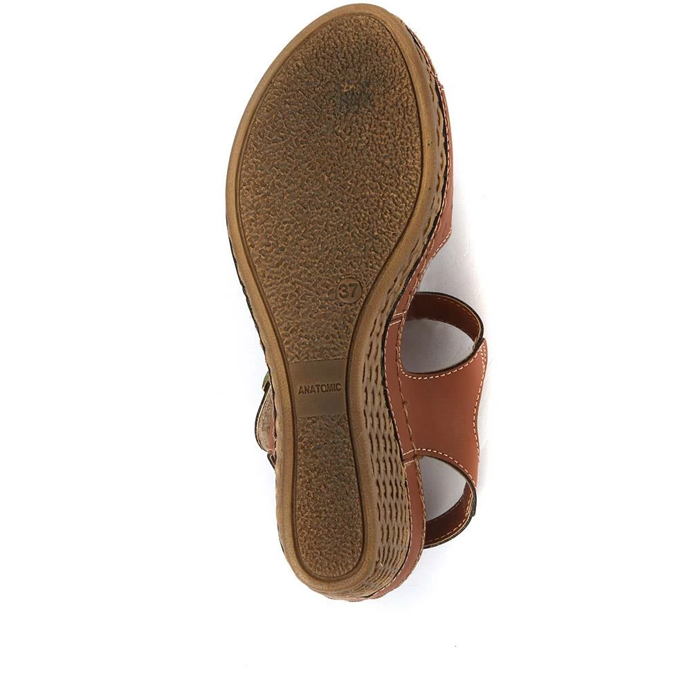 Pavers Ladies T-Bar Navy Wedge Sandals - SERAY33001 / 319 952 / 319 952 6 Pavers Ladies T-Bar Navy Wedge Sandals - SERAY33001 / 319 952 / 319 952