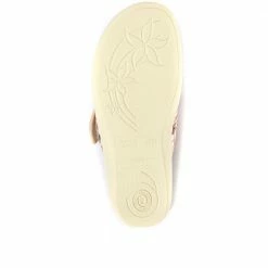 Pavers Ladies Adjustable Mule Slippers - ADA33003 / 319 754 Wide Fit