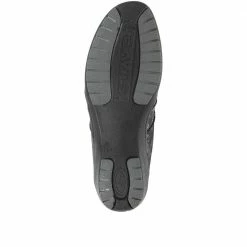 Fly Flot Wide Fit Leather Shoe With Lace Up - CALFLY1204 / 134 150