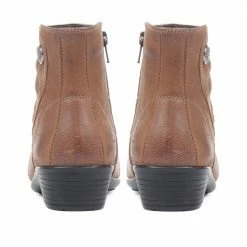 Pavers Wide Fit Zip Leather Ankle Boots - KF30004 / 316 380 / 316 380