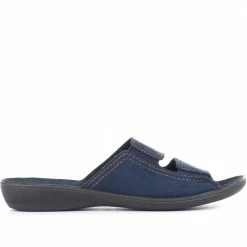 Pavers Wide Fit Mule Slippers - ADA33007 / 319 756