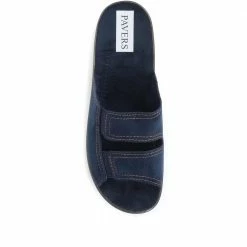 Pavers Wide Fit Mule Slippers - ADA33007 / 319 756
