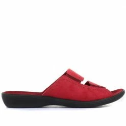 Pavers Wide Fit Mule Slippers - ADA33007 / 319 756