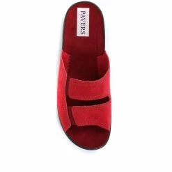 Pavers Wide Fit Mule Slippers - ADA33007 / 319 756