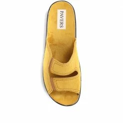 Pavers Wide Fit Mule Slippers - ADA33007 / 319 756