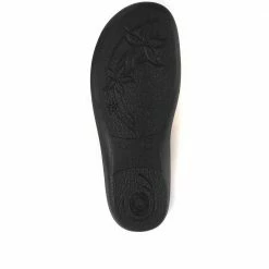 Pavers Wide Fit Mule Slippers - ADA33007 / 319 756