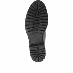 Bellissimo Ladies Black Chunky Chelsea Boots - BELWBINS32063 / 319 652 / 319 652