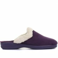 Pavers Ladies Purple Faux Fur Mule Slippers - ANAT33001 / 320 165 / 320 165 39 Pavers Ladies Purple Faux Fur Mule Slippers - ANAT33001 / 320 165 / 320 165