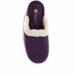 Pavers Ladies Purple Faux Fur Mule Slippers - ANAT33001 / 320 165 / 320 165 41 Pavers Ladies Purple Faux Fur Mule Slippers - ANAT33001 / 320 165 / 320 165