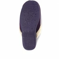 Pavers Ladies Purple Faux Fur Mule Slippers - ANAT33001 / 320 165 / 320 165 42 Pavers Ladies Purple Faux Fur Mule Slippers - ANAT33001 / 320 165 / 320 165