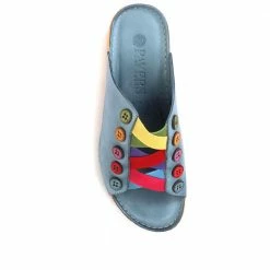 Pavers Ladies Colorful Strap Wedges - KARY33005 / 320 022 / 320 022